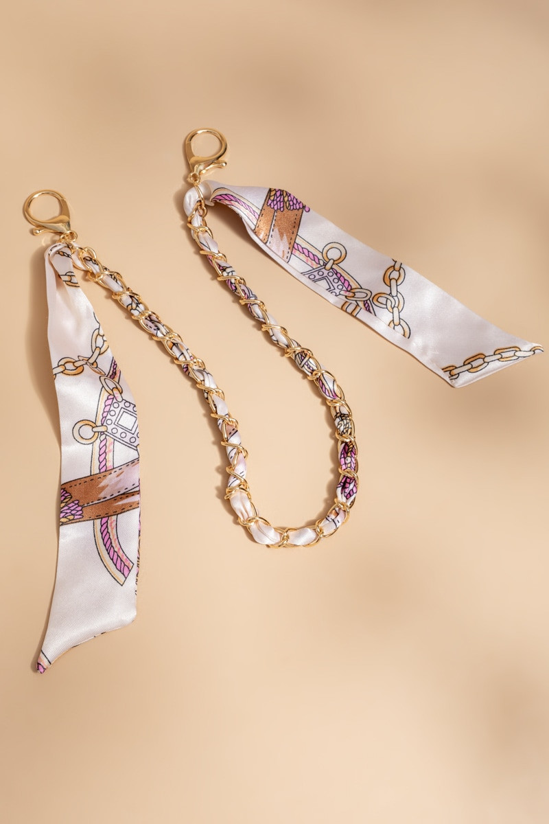 Sarah Scarf Bag Charm