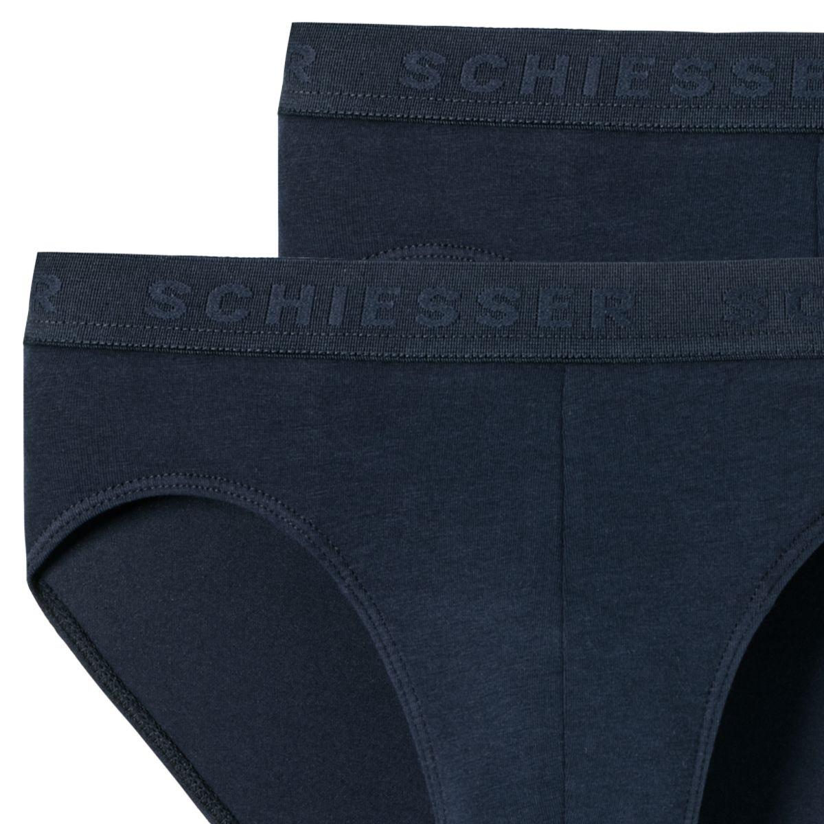 Schiesser 6er Pack Teens Boys 95/5 Organic Cotton - Slips / Unterhosen