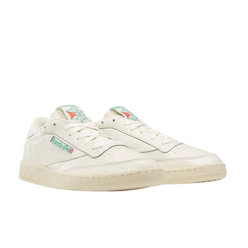 Final inventoryREEBOK CLUB C 85 VINTAGE TOP-CHALK/PAPERWHITE/GLEN DV6434