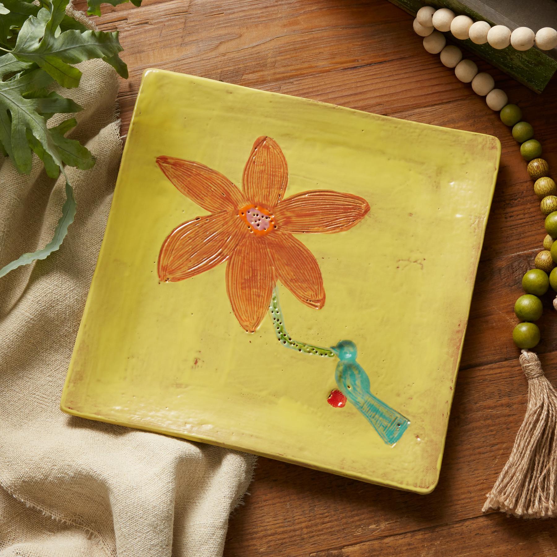 Desert Flower Platter