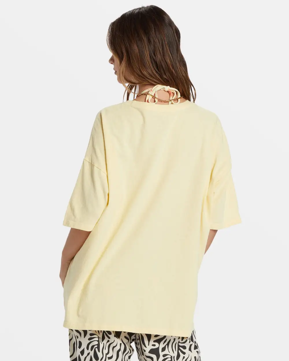 Final inventoryIsland Holiday Oversized T-Shirt - Yellow