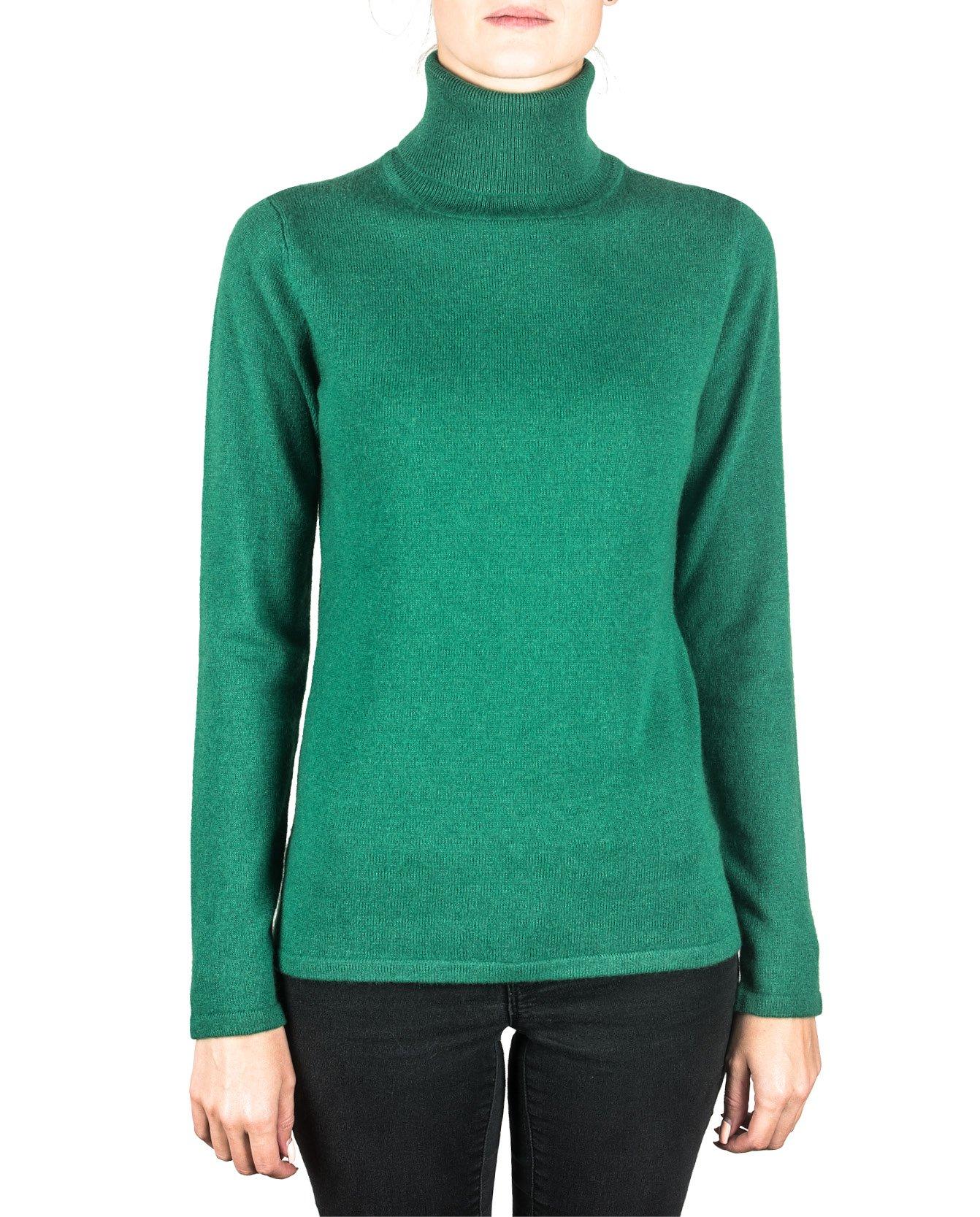 CASH-MERE.CH Kaschmir Rollkragen Pullover