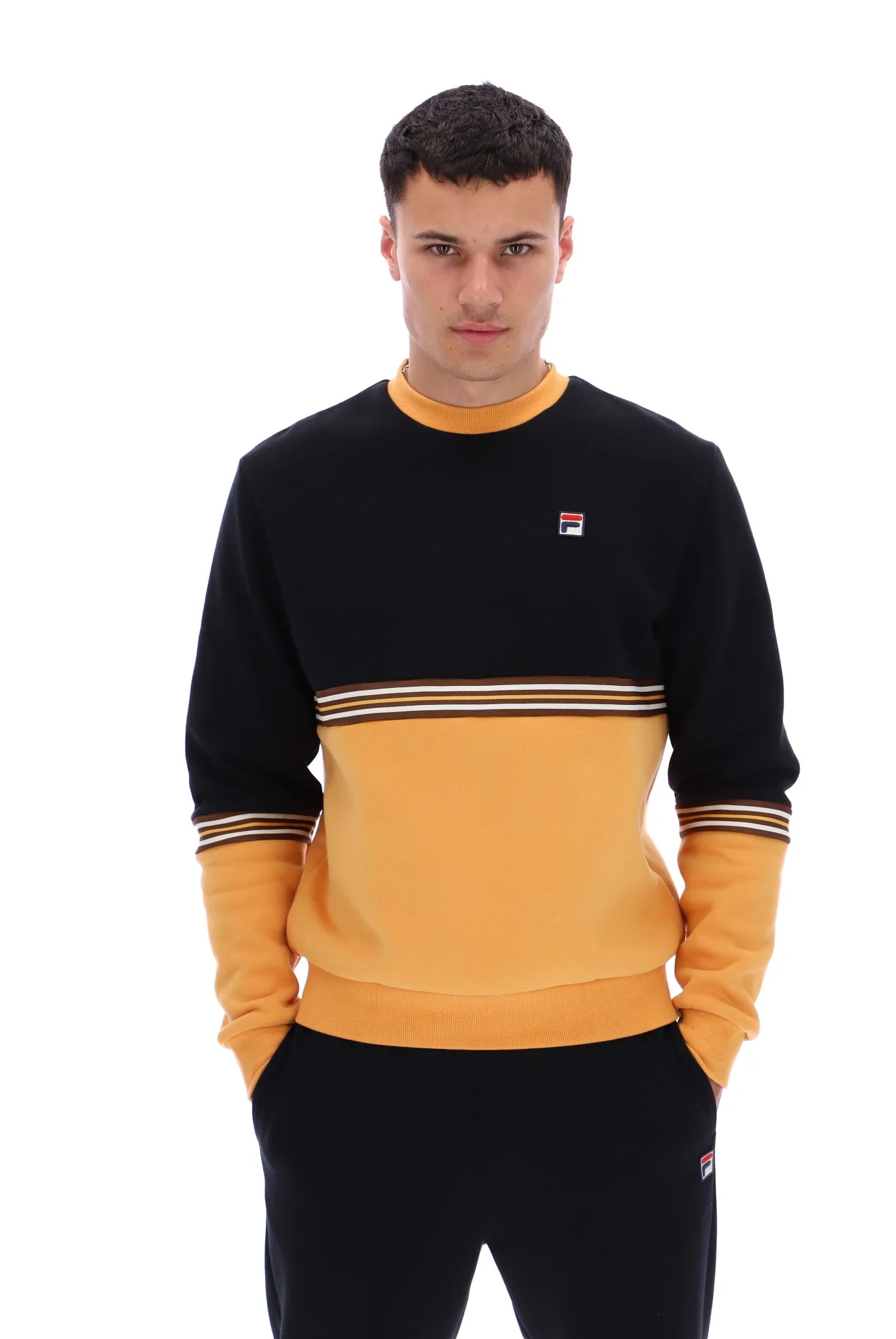 Fila Attwood Colour Block Sweatshirt