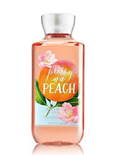 Bath & Body Works Gift Set of of 2 - 10 Fl Oz Shower Gel (Pretty as a Peach) Multicolor