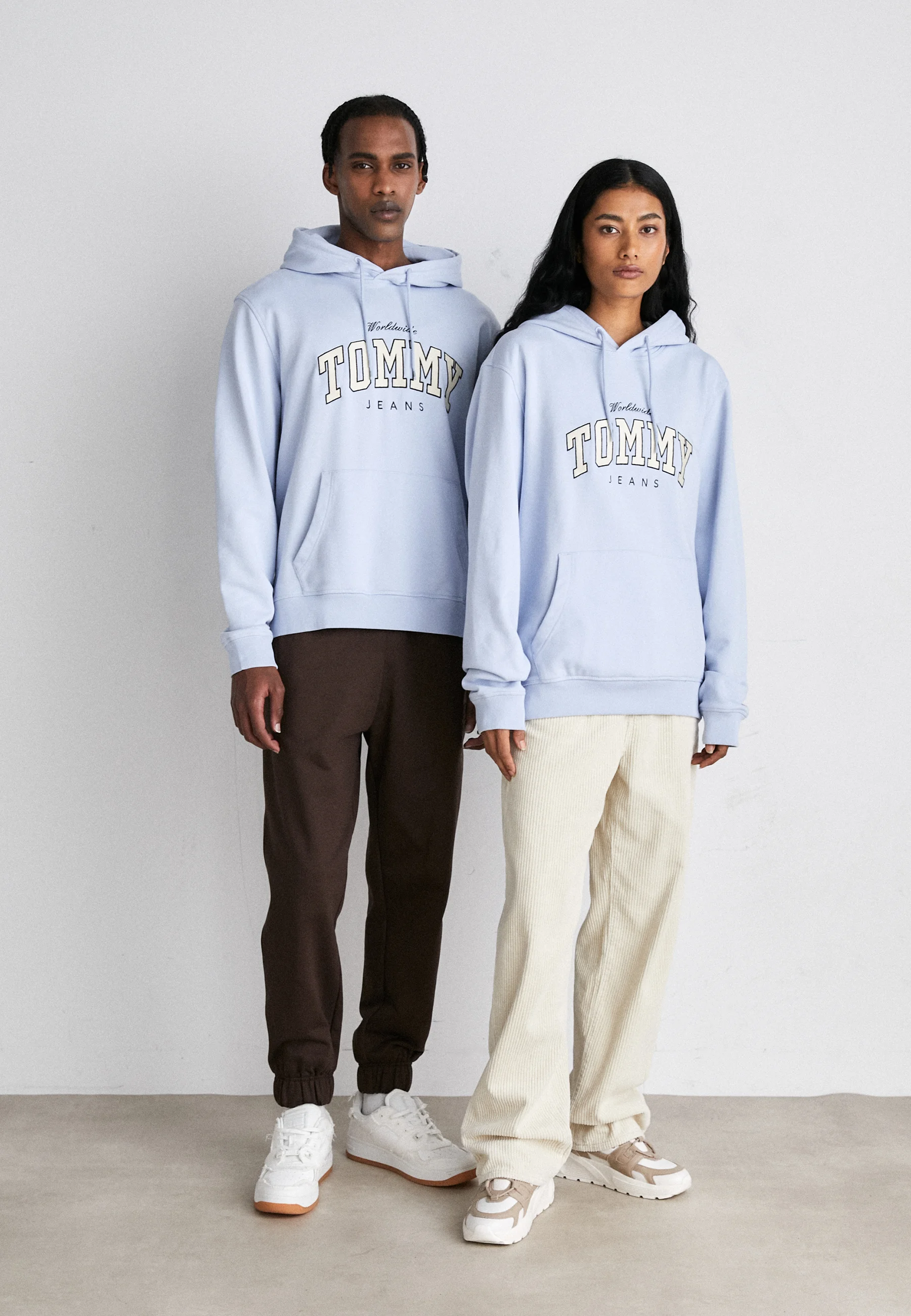 Jeans VARSITY - Felpa con cappuccio