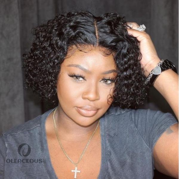 🔥New Curly Bob Wig Natural Hair