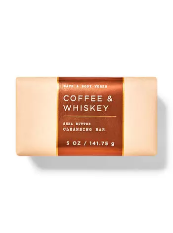 Coffee & Whiskey Shea Butter Cleansing Bar