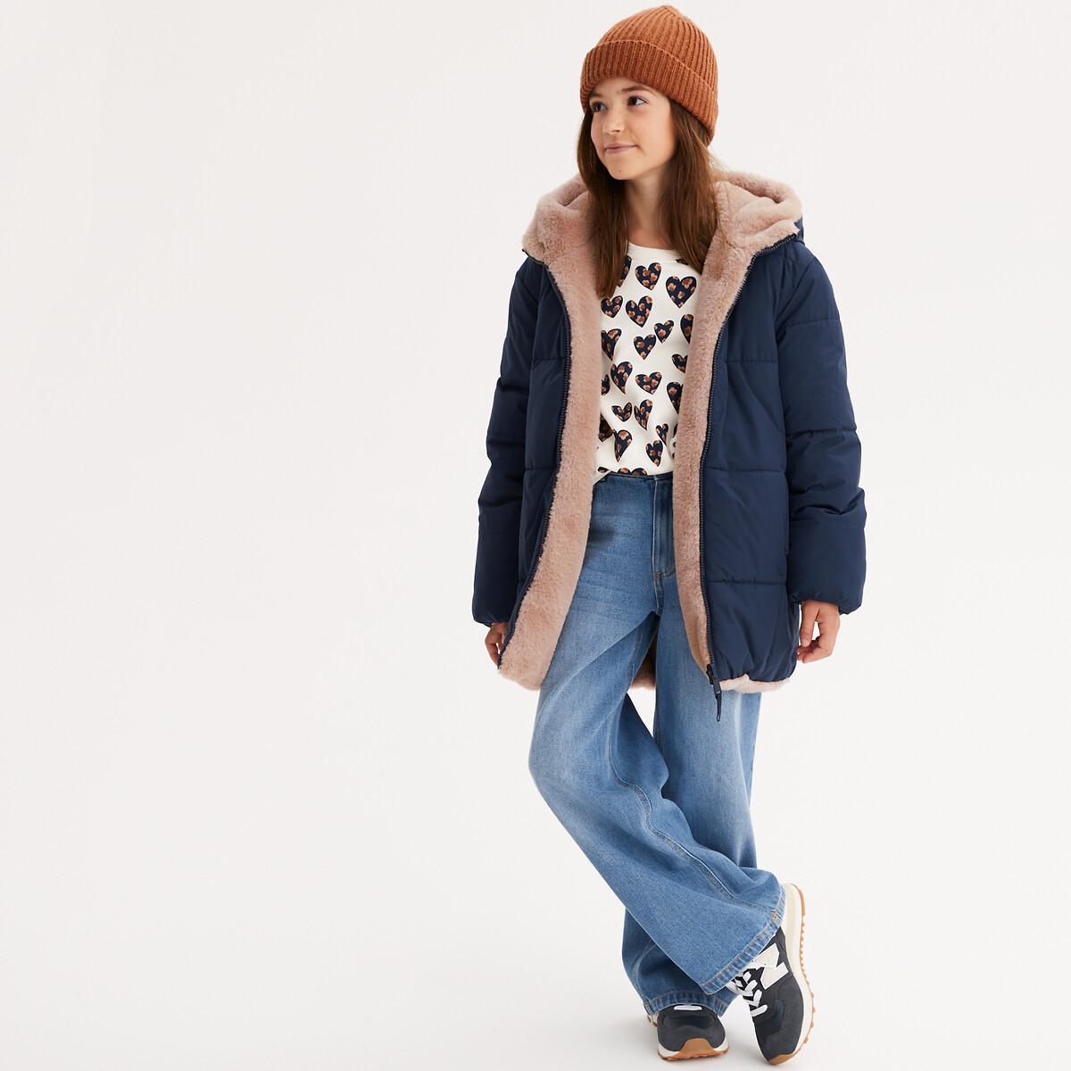 La Redoute Collections Warme wendbare Steppjacke mit Kapuze