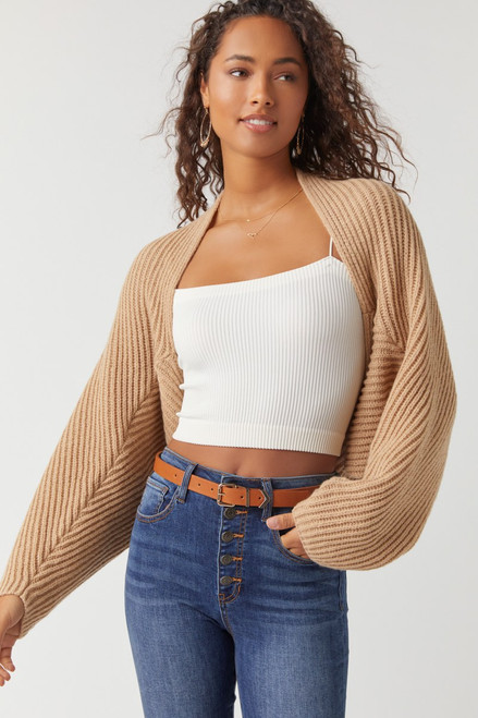 Stefani Cropped Short Cardigan