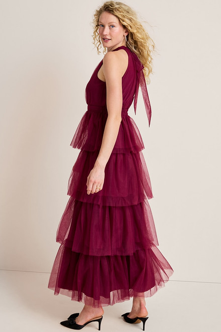 Eleanor Tiered Tulle Maxi Dress