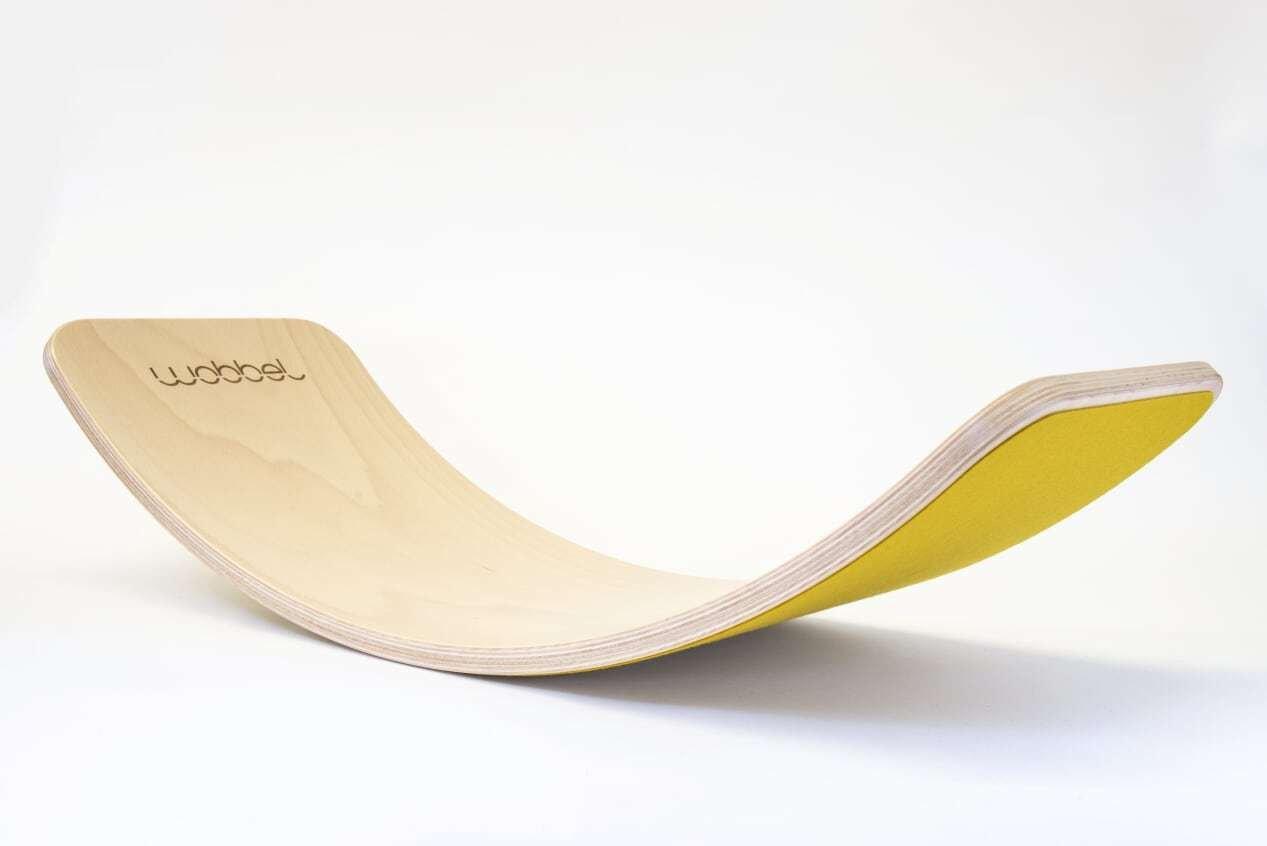 Wobbel Wobbel Original transparent lackiert fleece mustard