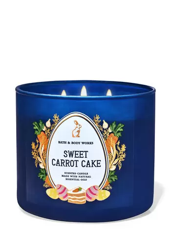 Sweet Carrot Cake 3-Wick Candle
