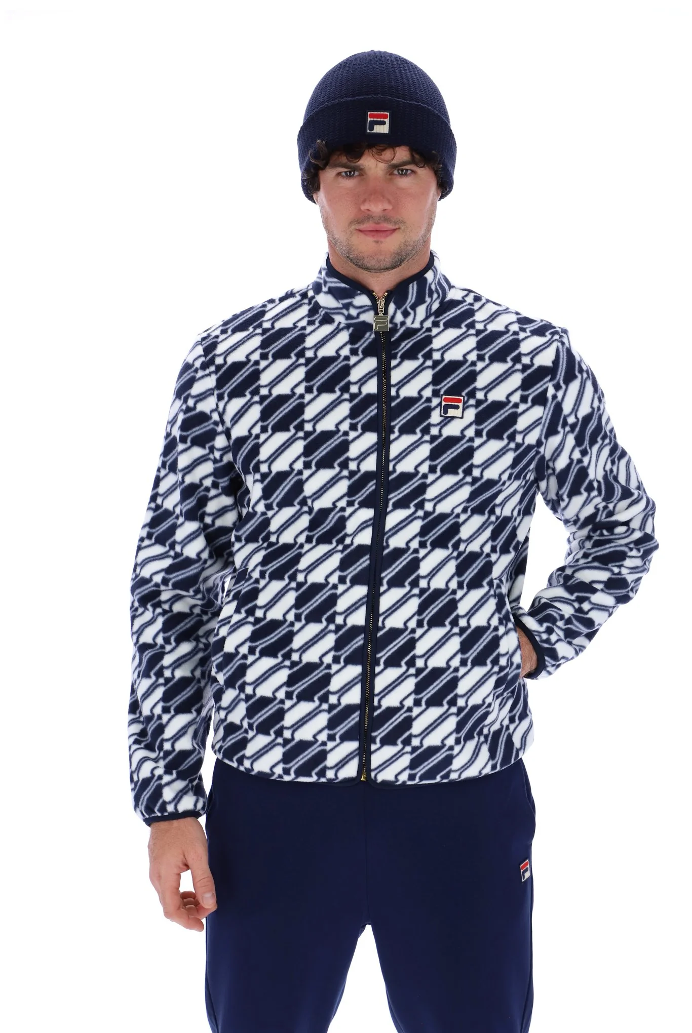 Fila Corman Statement Zip Through Fleece