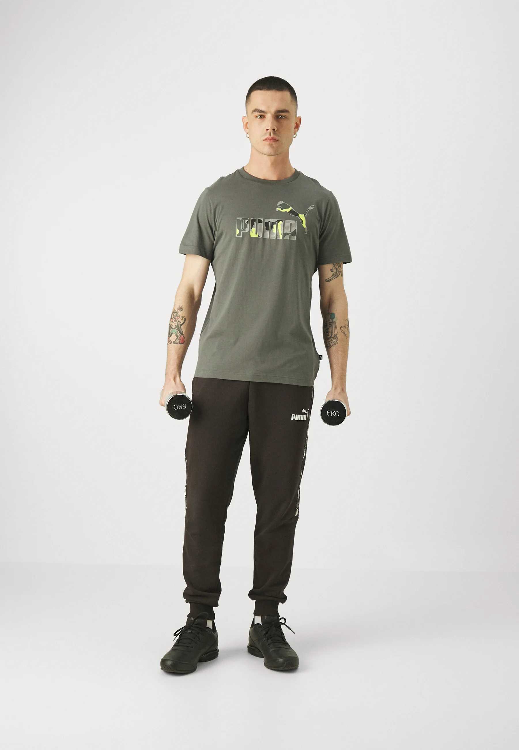 CAMO GRAPHIC TEE - T-shirt con stampa