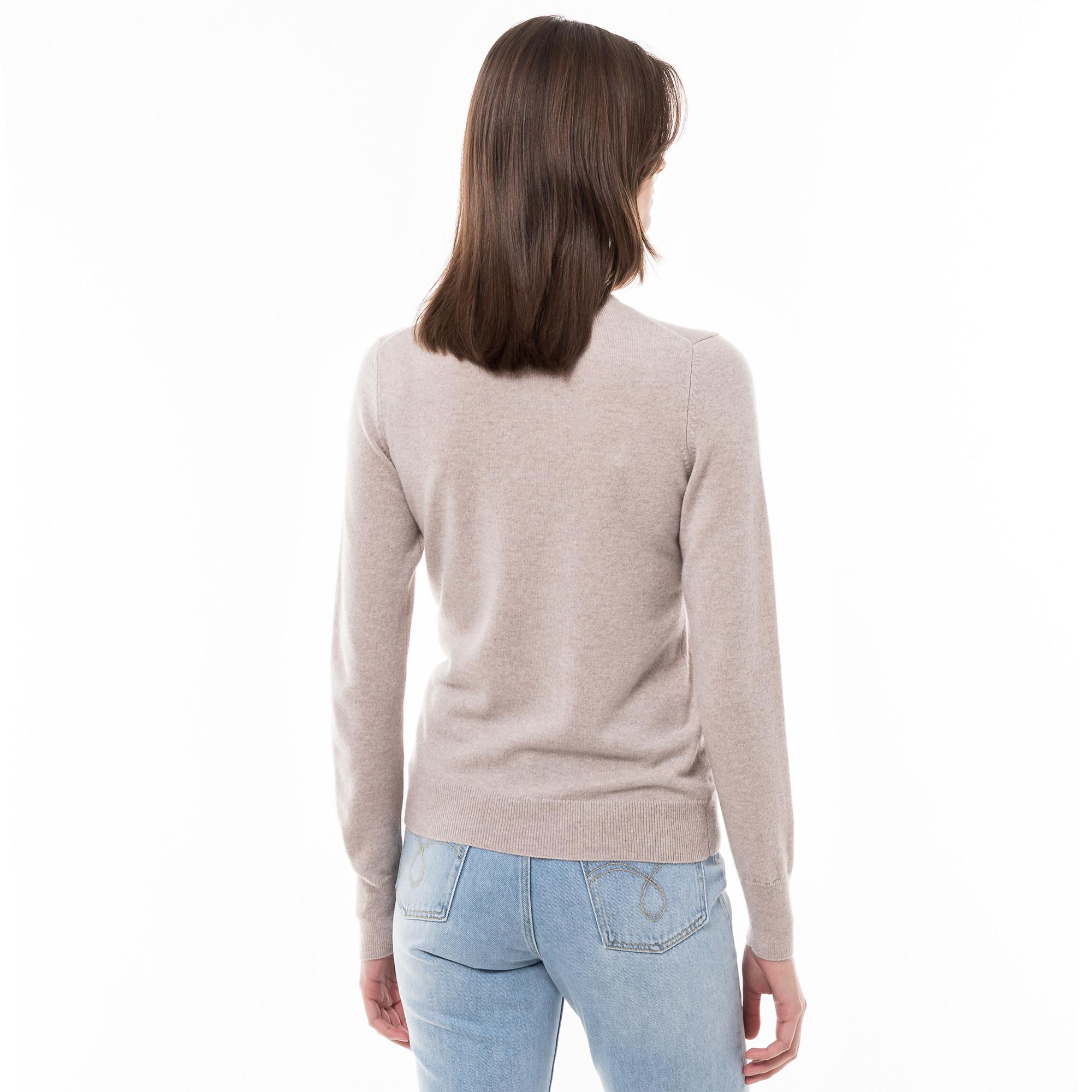 Manor Woman Bio-Cashmere Pullover, Rollkragen