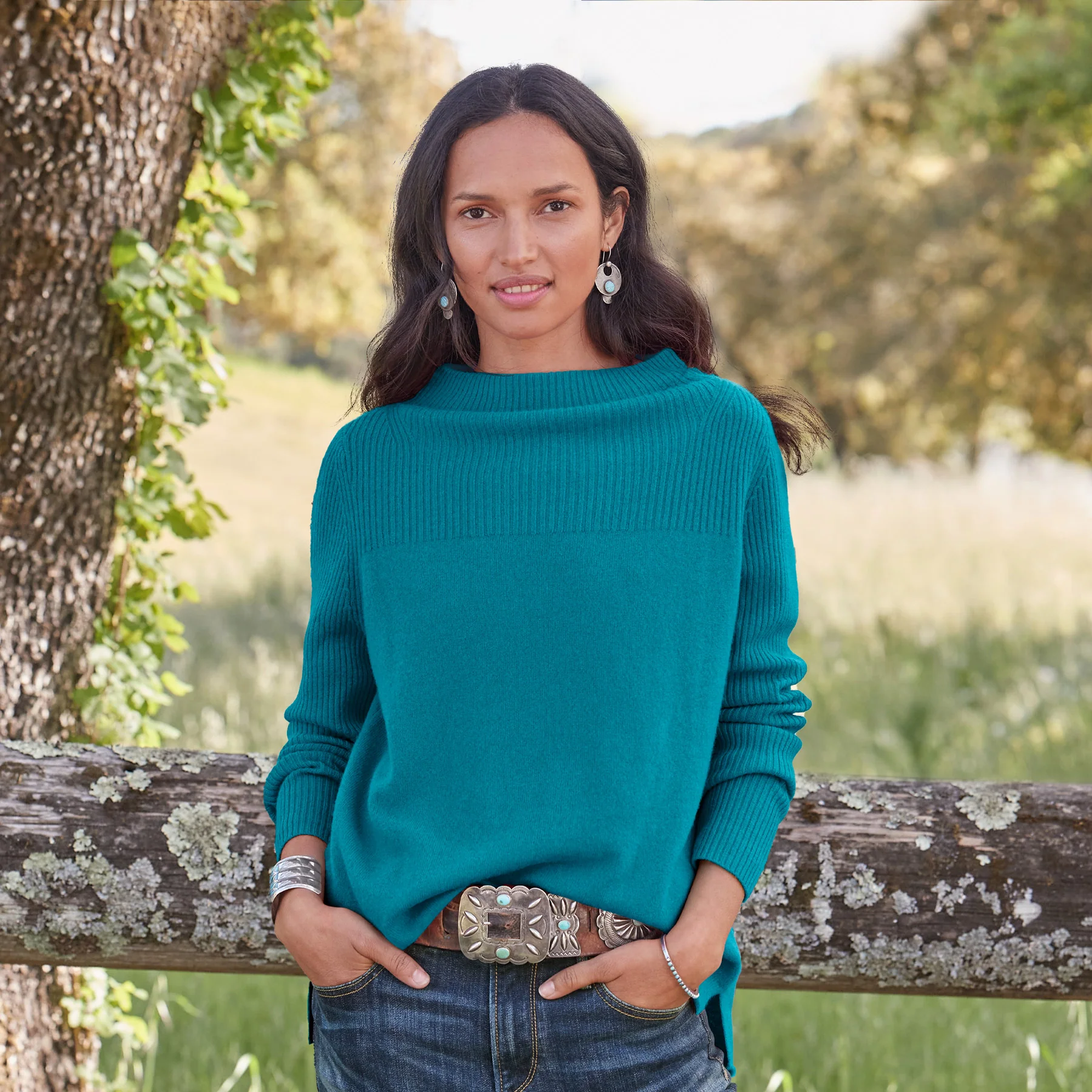 Kimia Cashmere Sweater, Petite