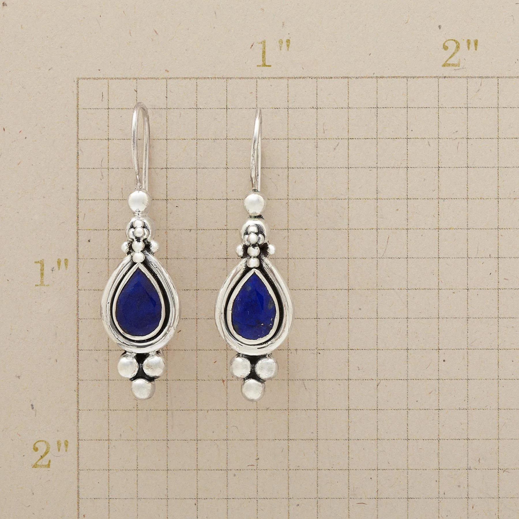 Truth & Beauty Lapis Earrings