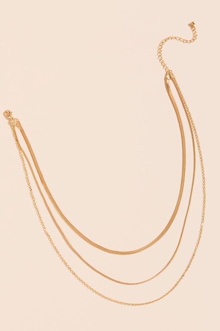 Daphne Layered Chain Necklace