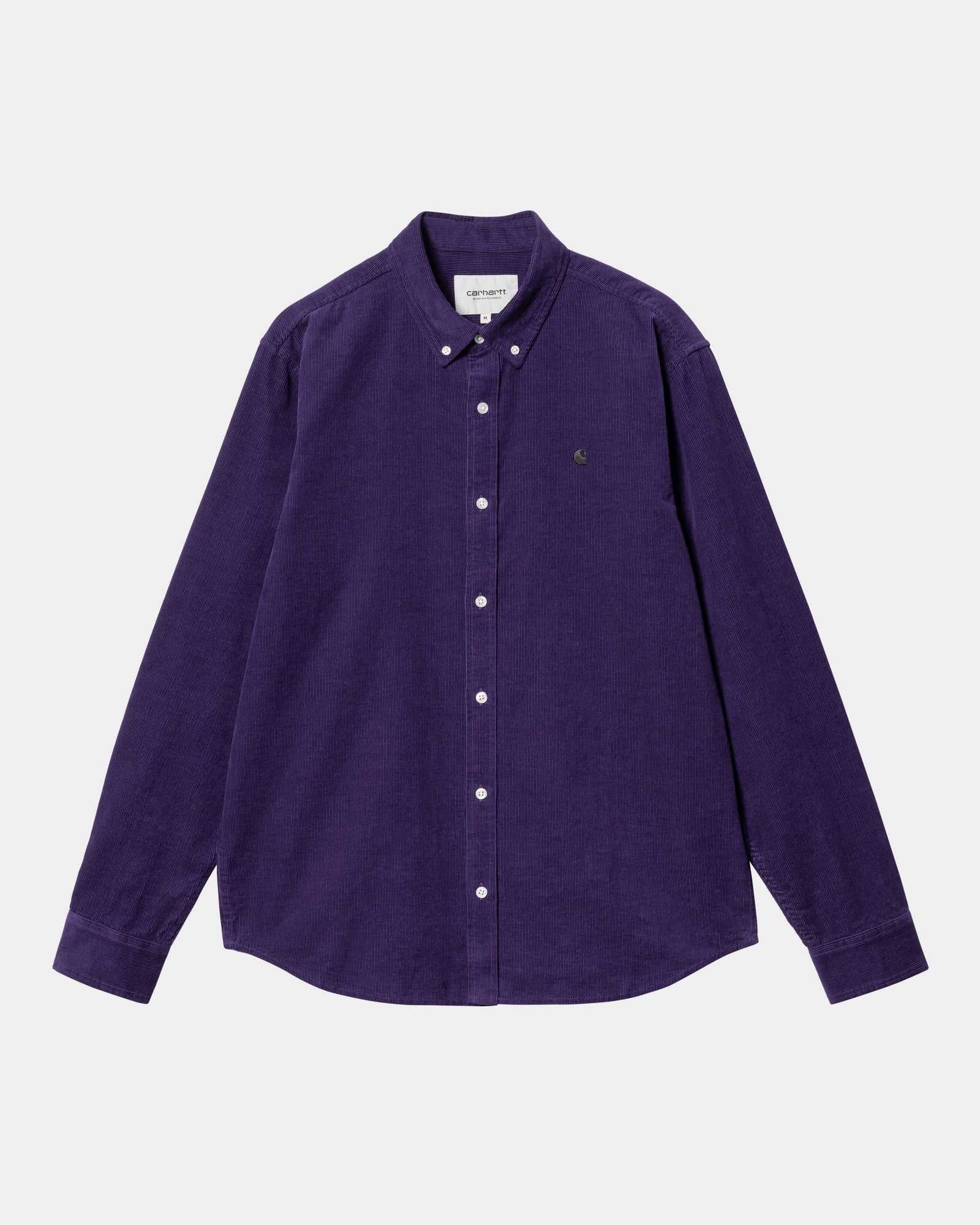 Final inventoryMadison Fine Cord Shirt | Tyrian / Black