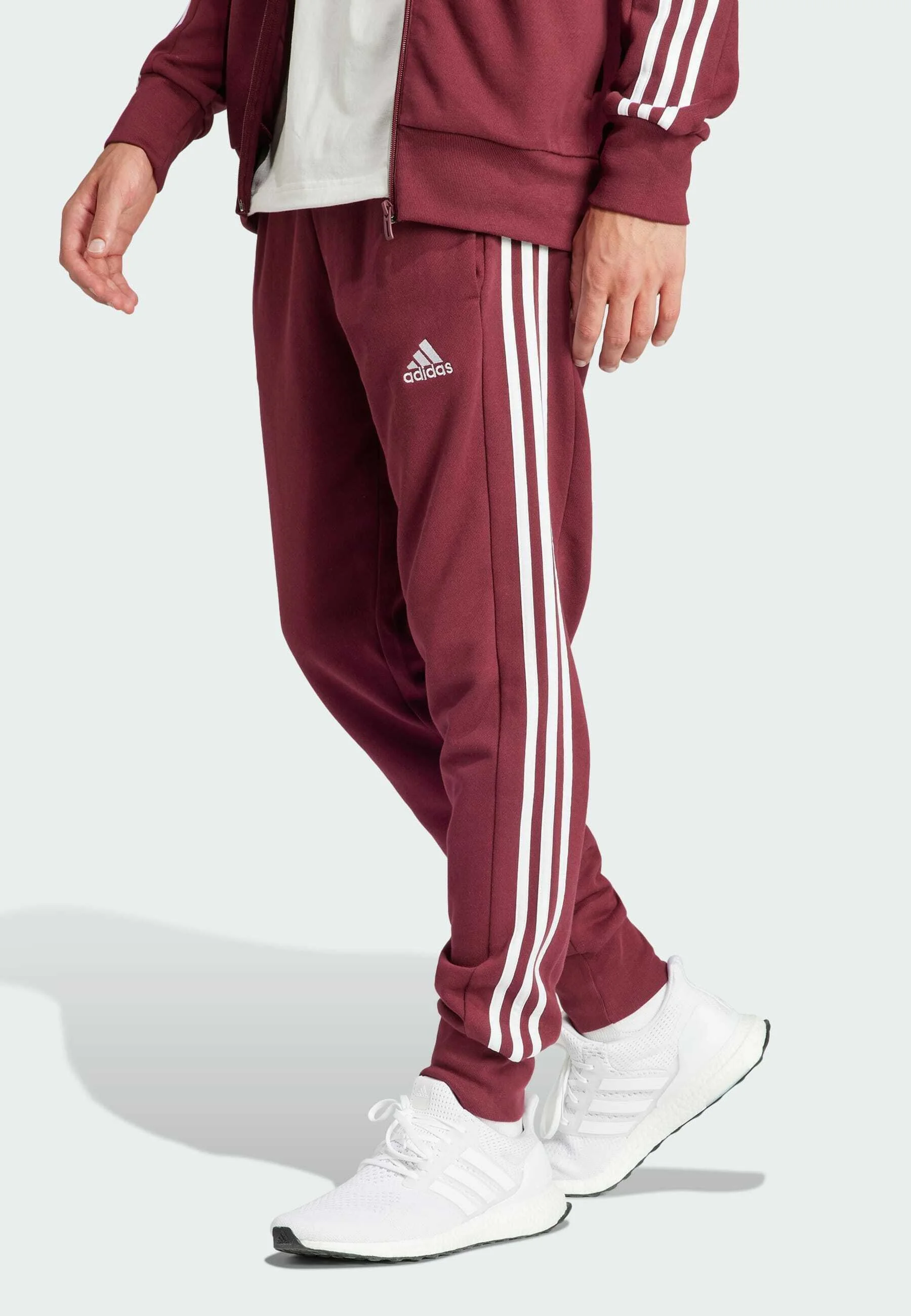 Sportswear ESSENTIALS TAPERED CUFFED 3-STRIPES - Pantaloni sportivi