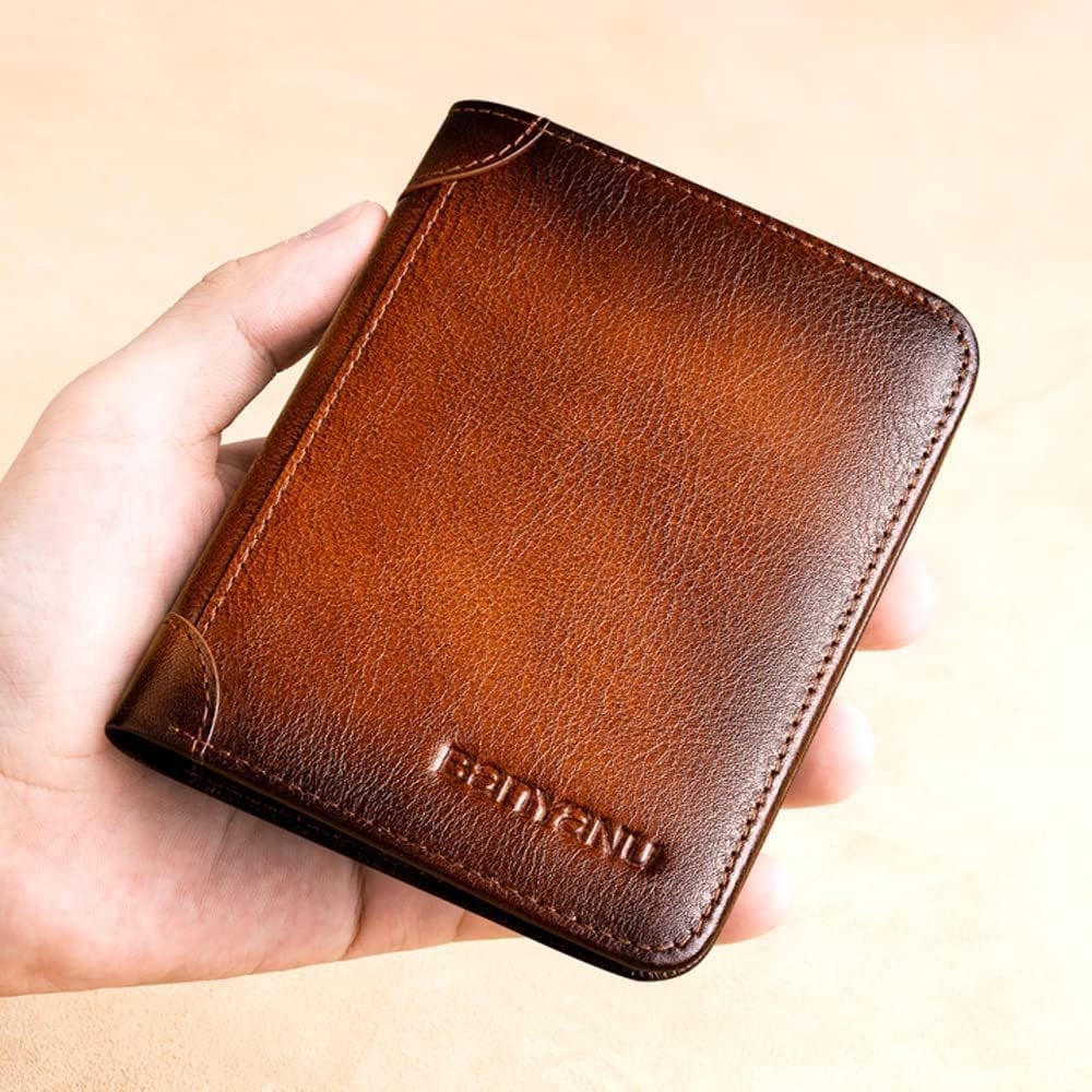 💰Multi-functional RFID Blocking Waterproof Durable Genuine Leather Wallet🎁
