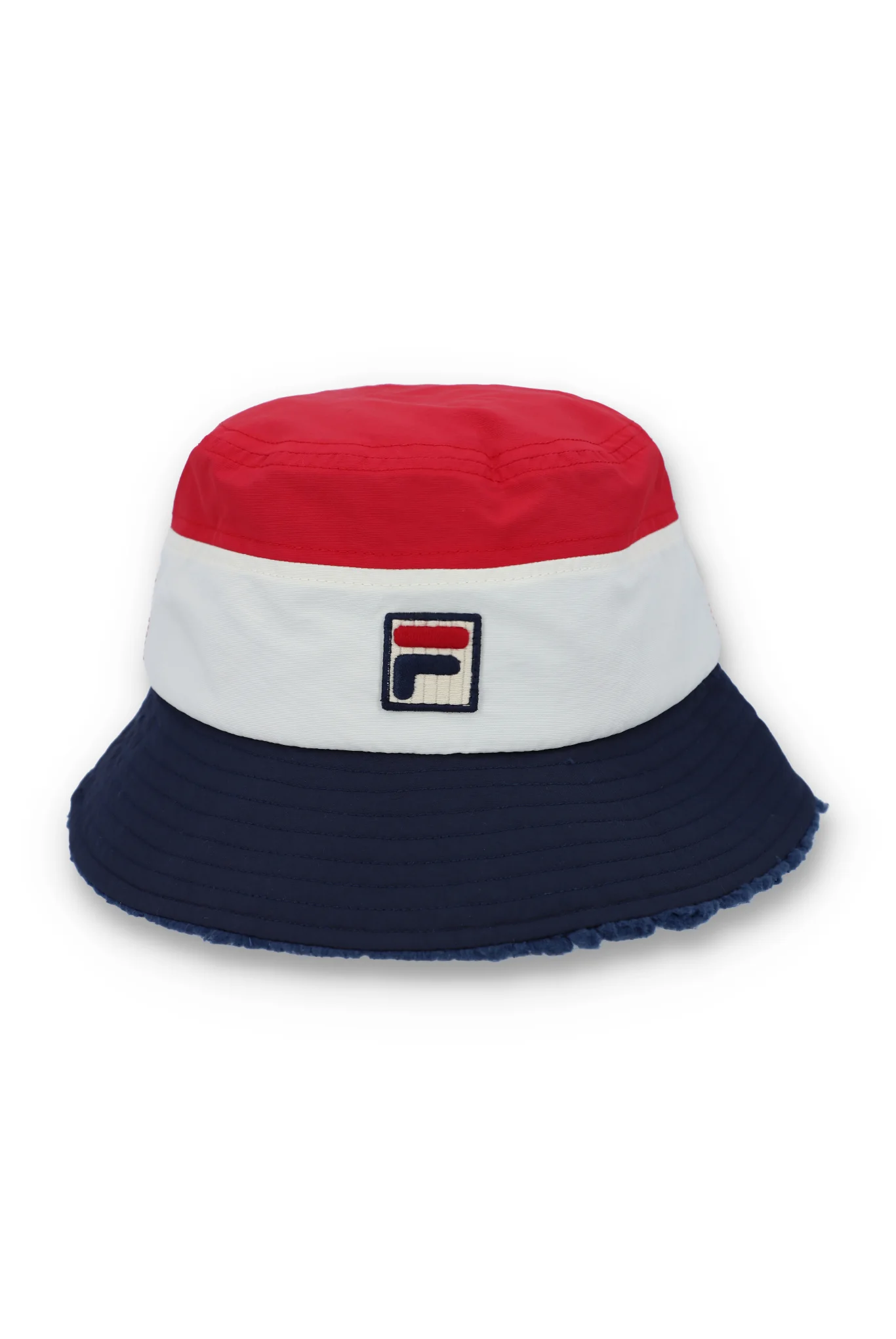 Fila Reeds Sherpa Lined Tri-Colour Bucket Hat