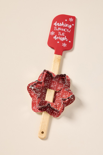 Dashing Trough The Dough Cookie Cutter Spatula Set