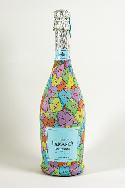Beau Bottles Candy Hearts La Marca Edition Bottle Wrap