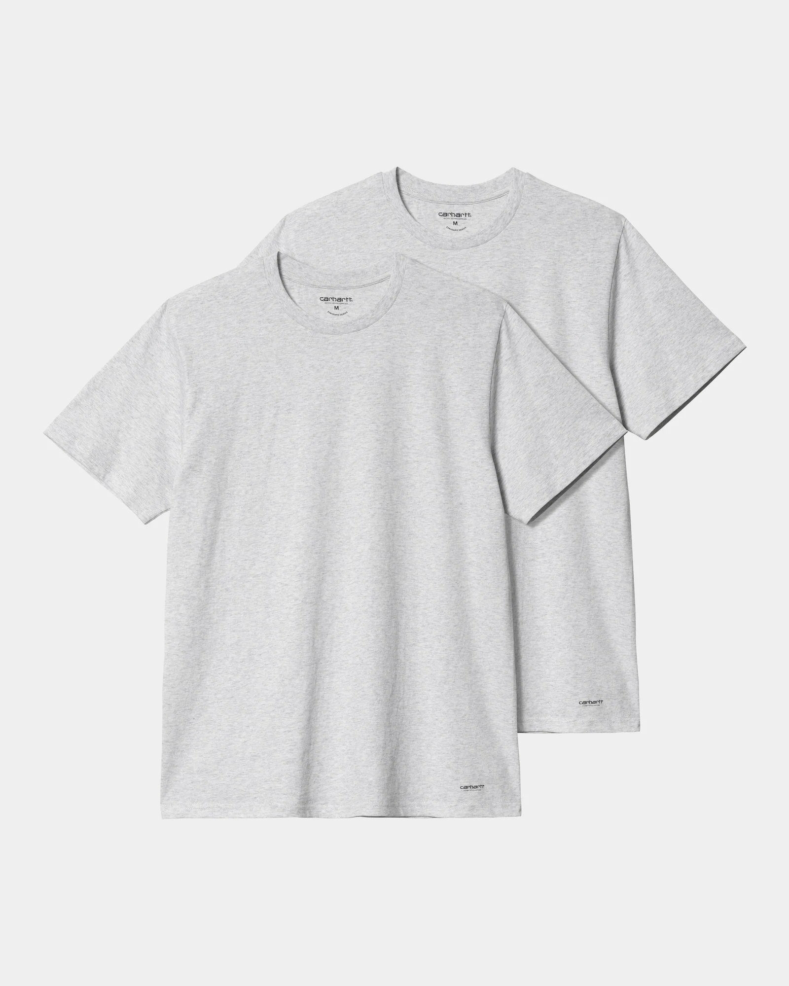 Final inventoryStandard Crew Neck T-Shirt (2 Pack) | Ash Heather + Ash Heather