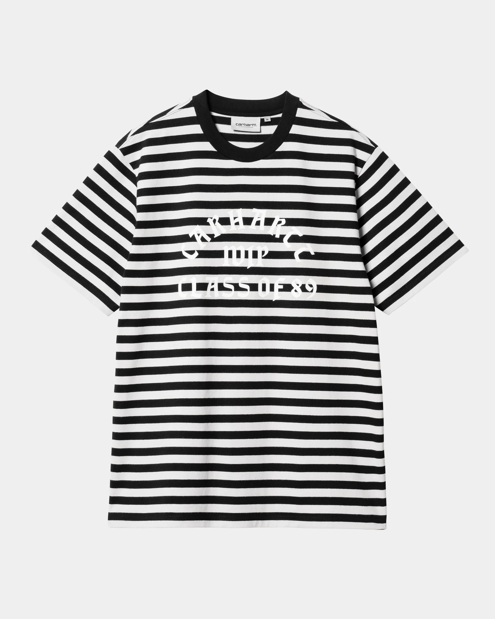 Final inventoryScotty Stripe Athletic T- Shirt | Black / Sonic Silver