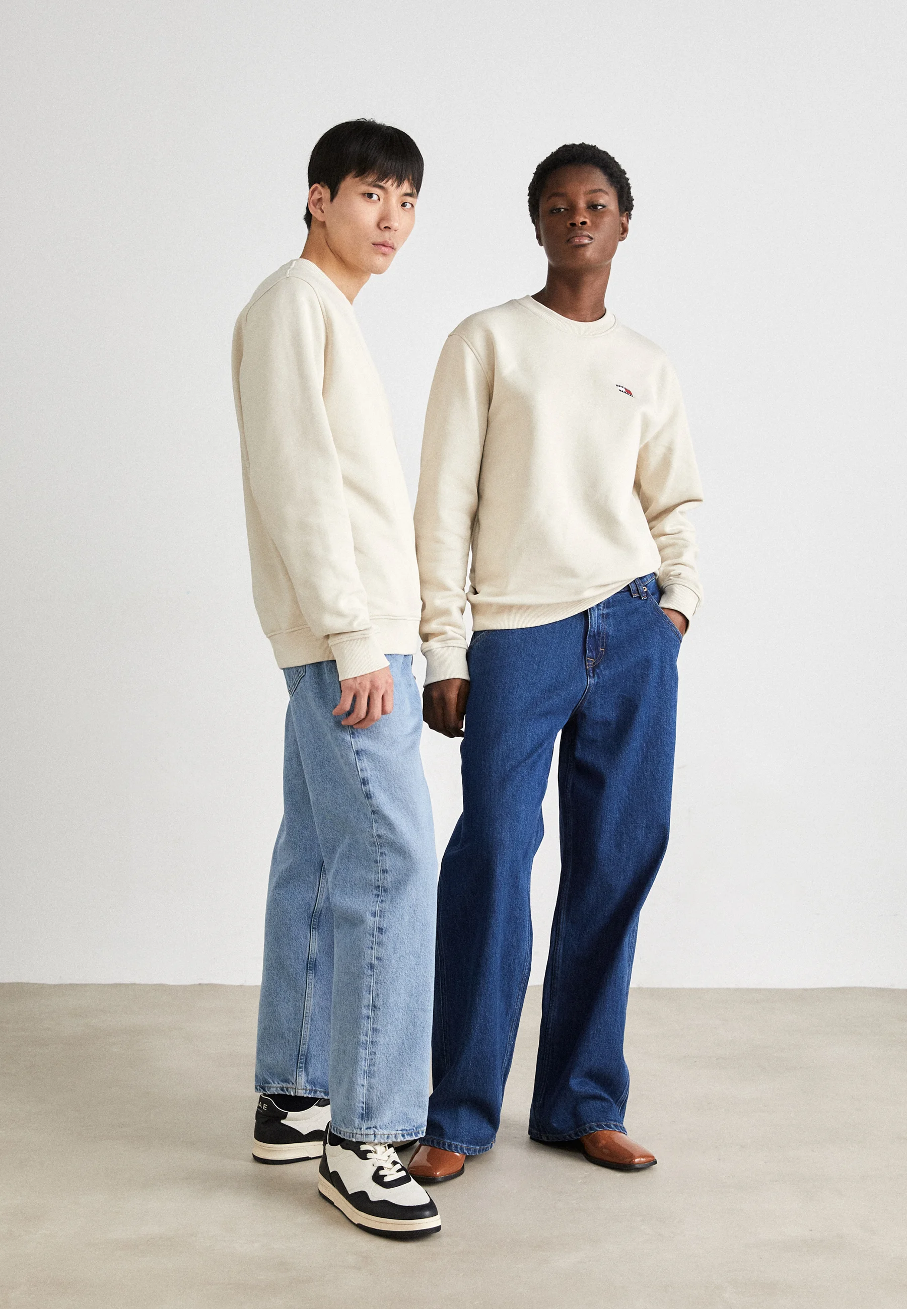 Jeans BADGE CREW UNISEX - Felpa