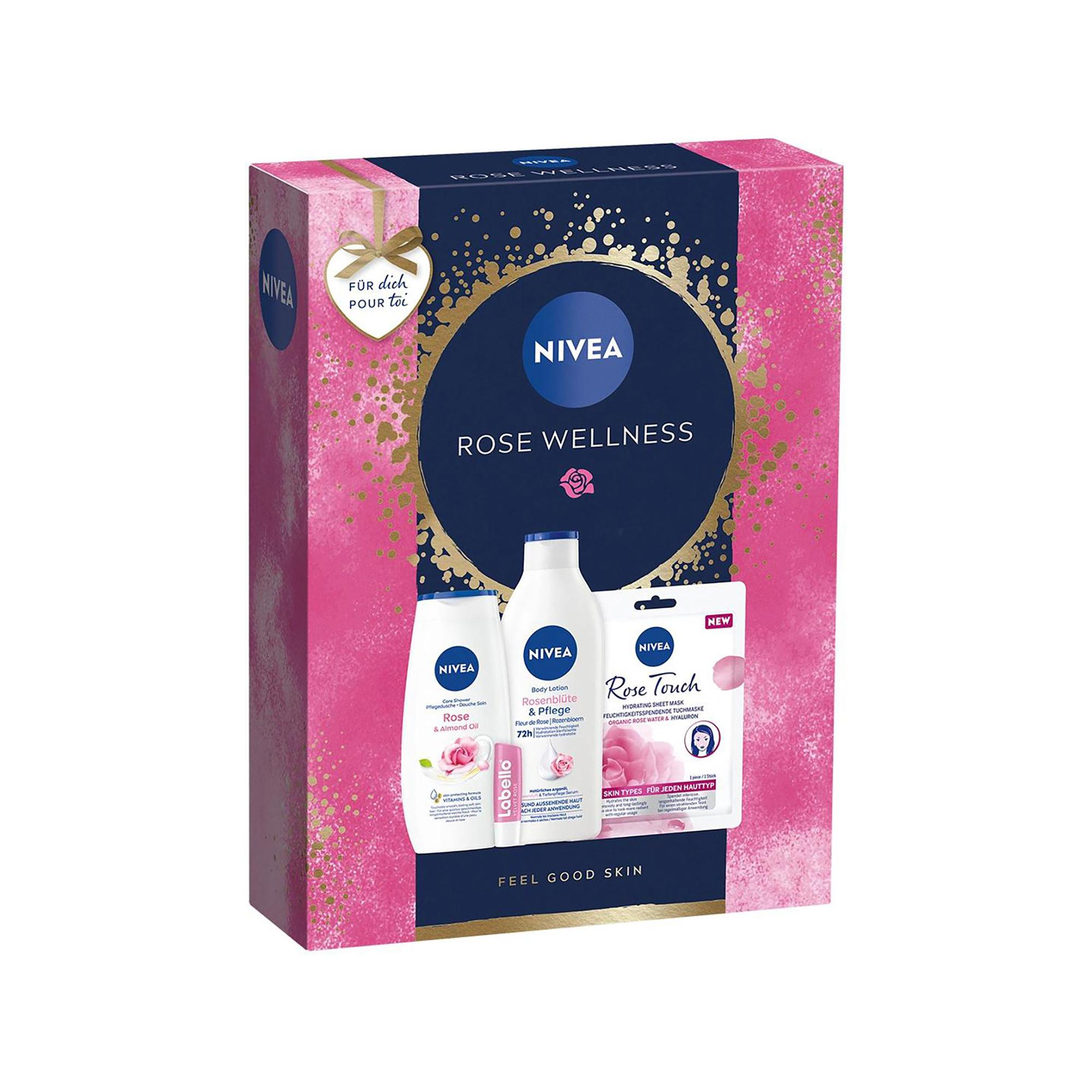 NIVEA Geschenkset Rose Wellness 2024