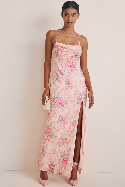 Brandy Floral Slip Maxi Dress