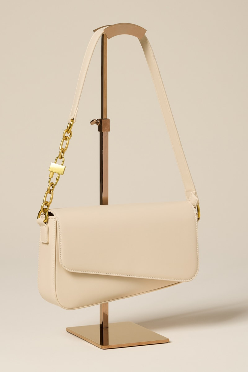 Mia Slant Flap Shoulder Bag