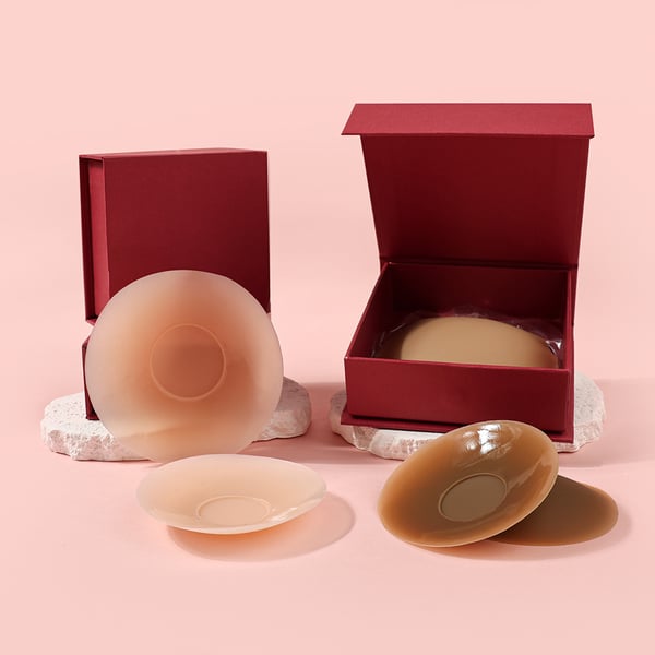 🔥BUY 1 GET 1 FREE - Reusable Seamless Gentle Adhesive Nipple Covers
