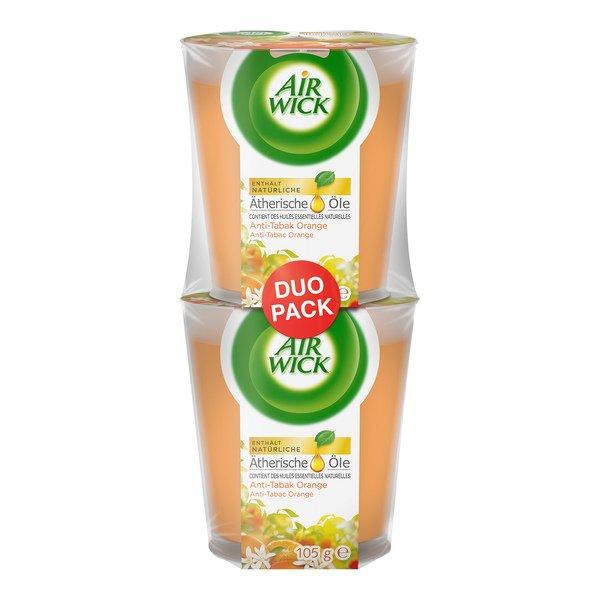 AIR WICK Duftkerzen DuoAnti-tabac Orange