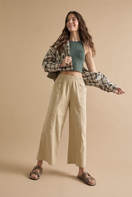 Bradley High Neck Racerback Tank Top