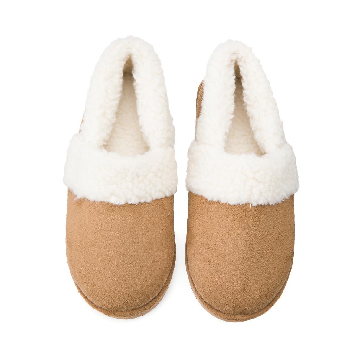La Redoute Collections Gefütterte Hausschuhe