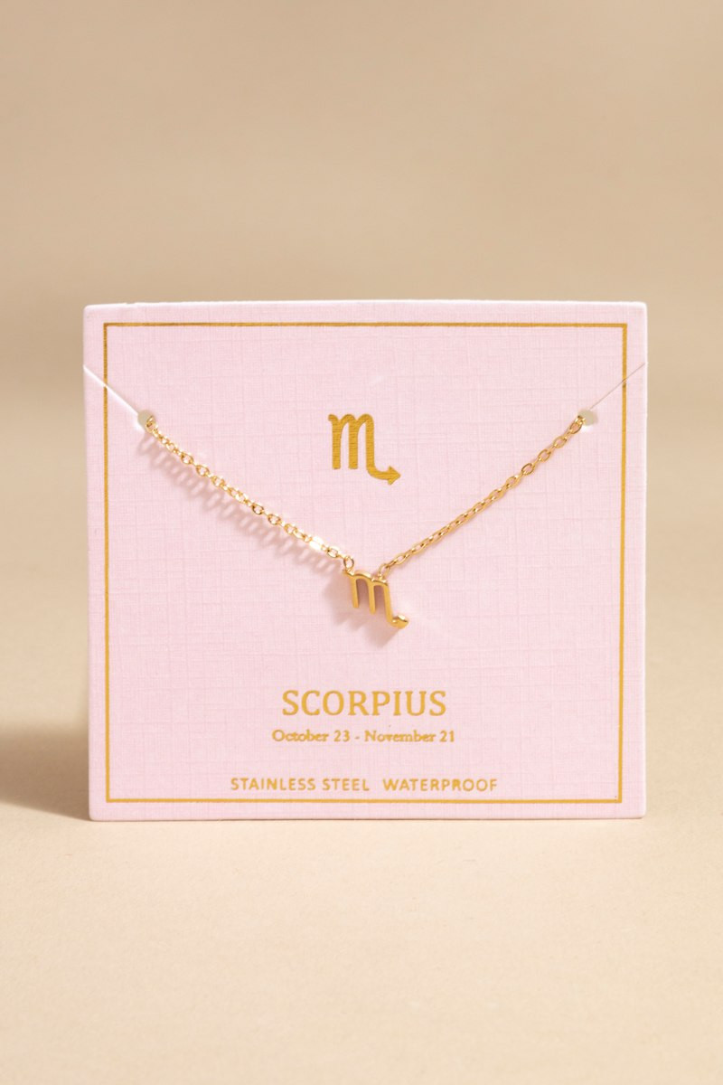 Scorpius Stainless Steel Necklace