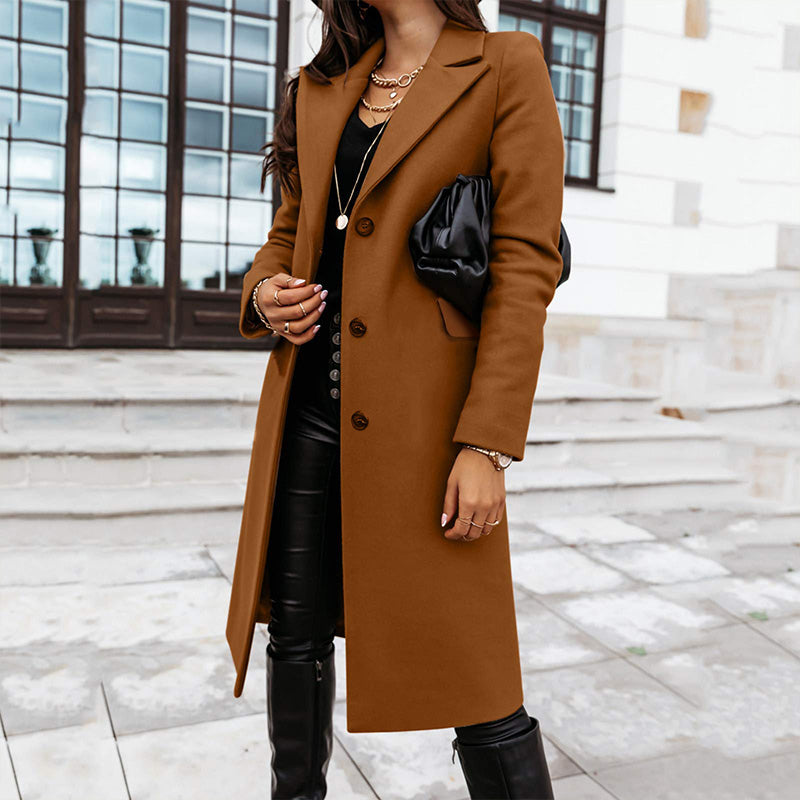 Women's Double-Breasted Trench Coat