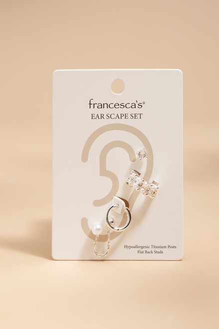 Kathy Pearl Ear Scape Set