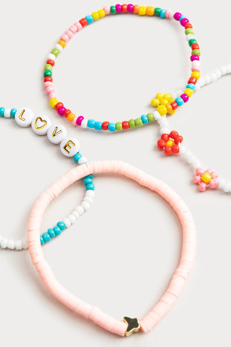 Hello Franki Seed Bead Daisy Pack for girls