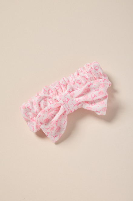 Roses and Bows Spa Headband