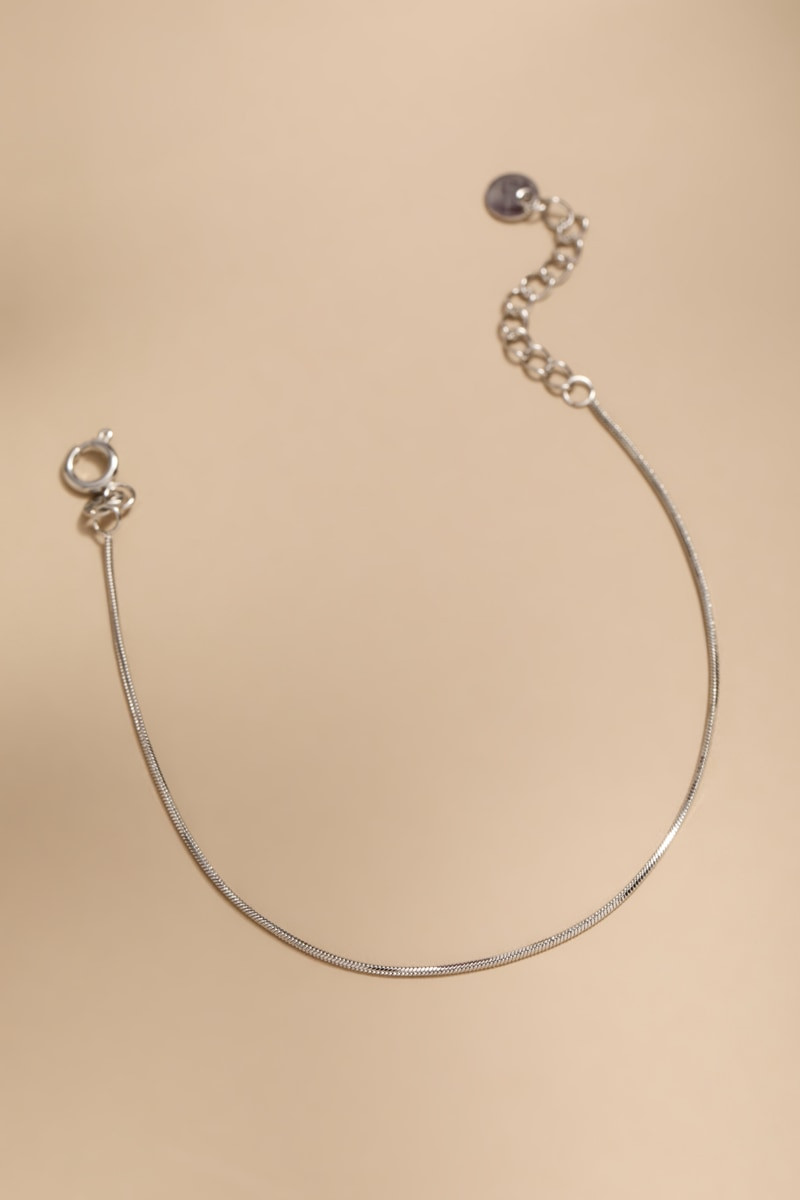 Kim Stainless Steel Snake Chain Bracelet