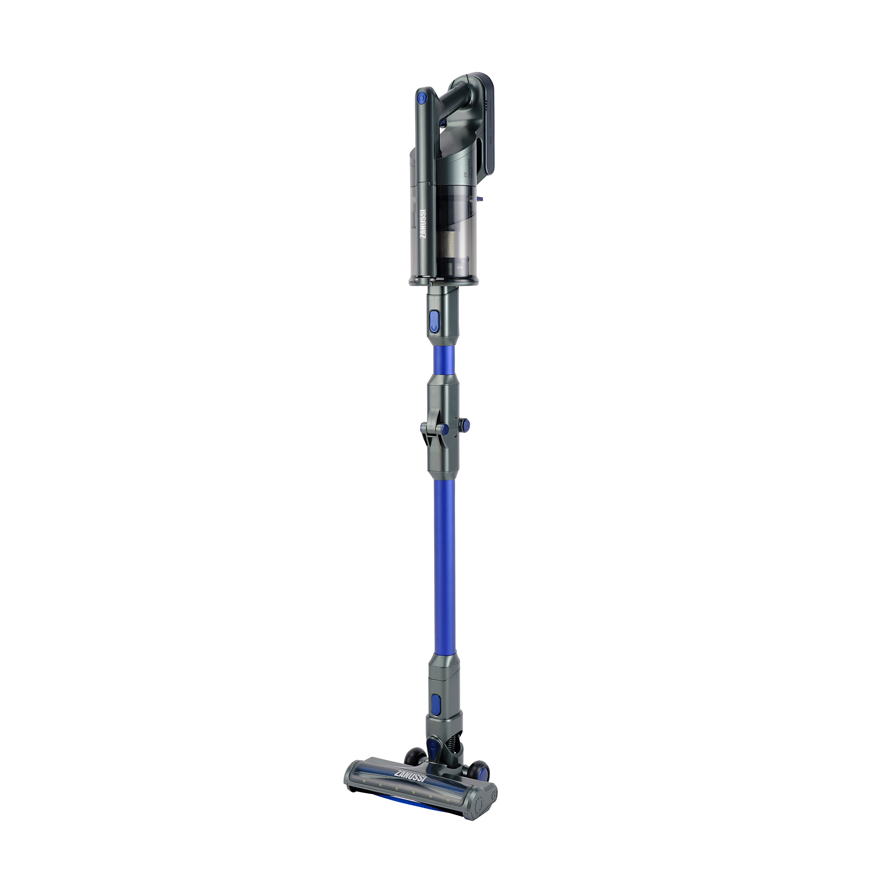 Zanussi 0.5L 3 in 1 Cordless Rechargeable Stick Vacuum Cleaner - Grey & Blue | ZANXZ251BL