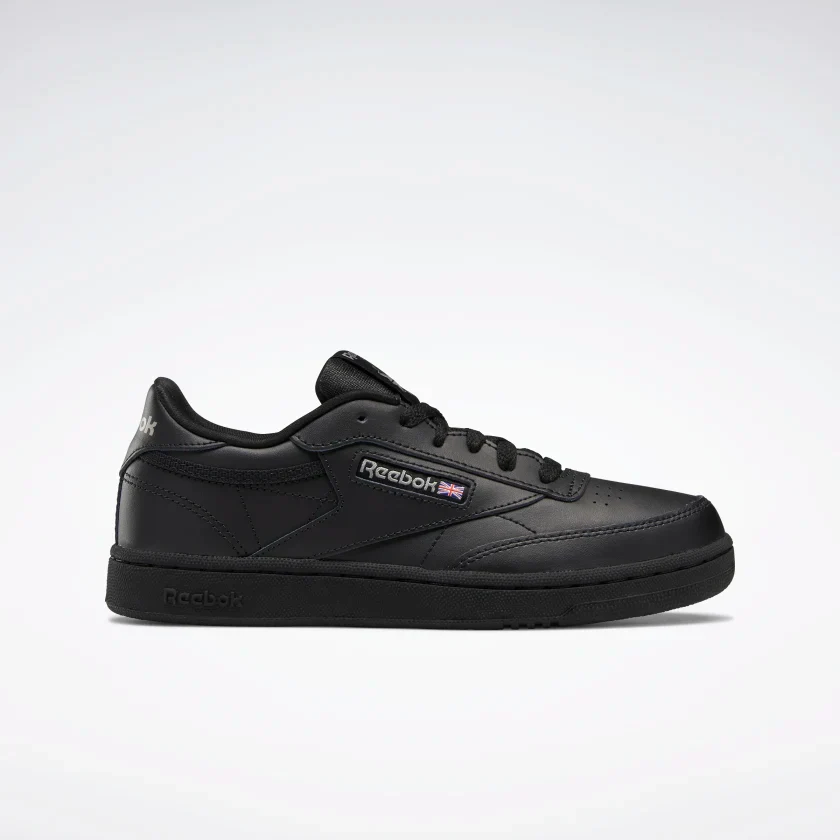 Final inventoryReebok Kid's Club C GS Shoes - Black / Charcoal