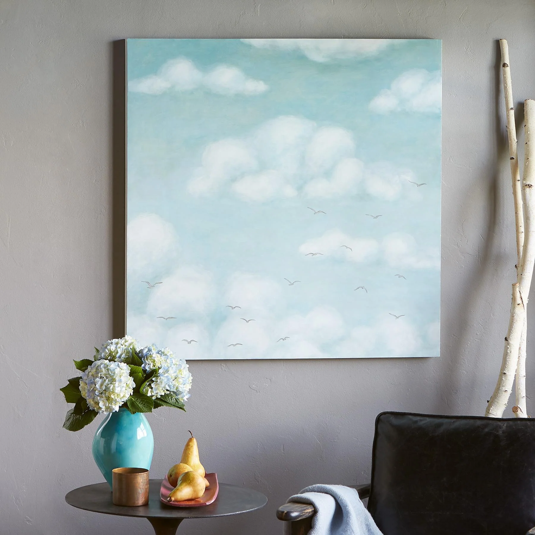 Above The Clouds Painting