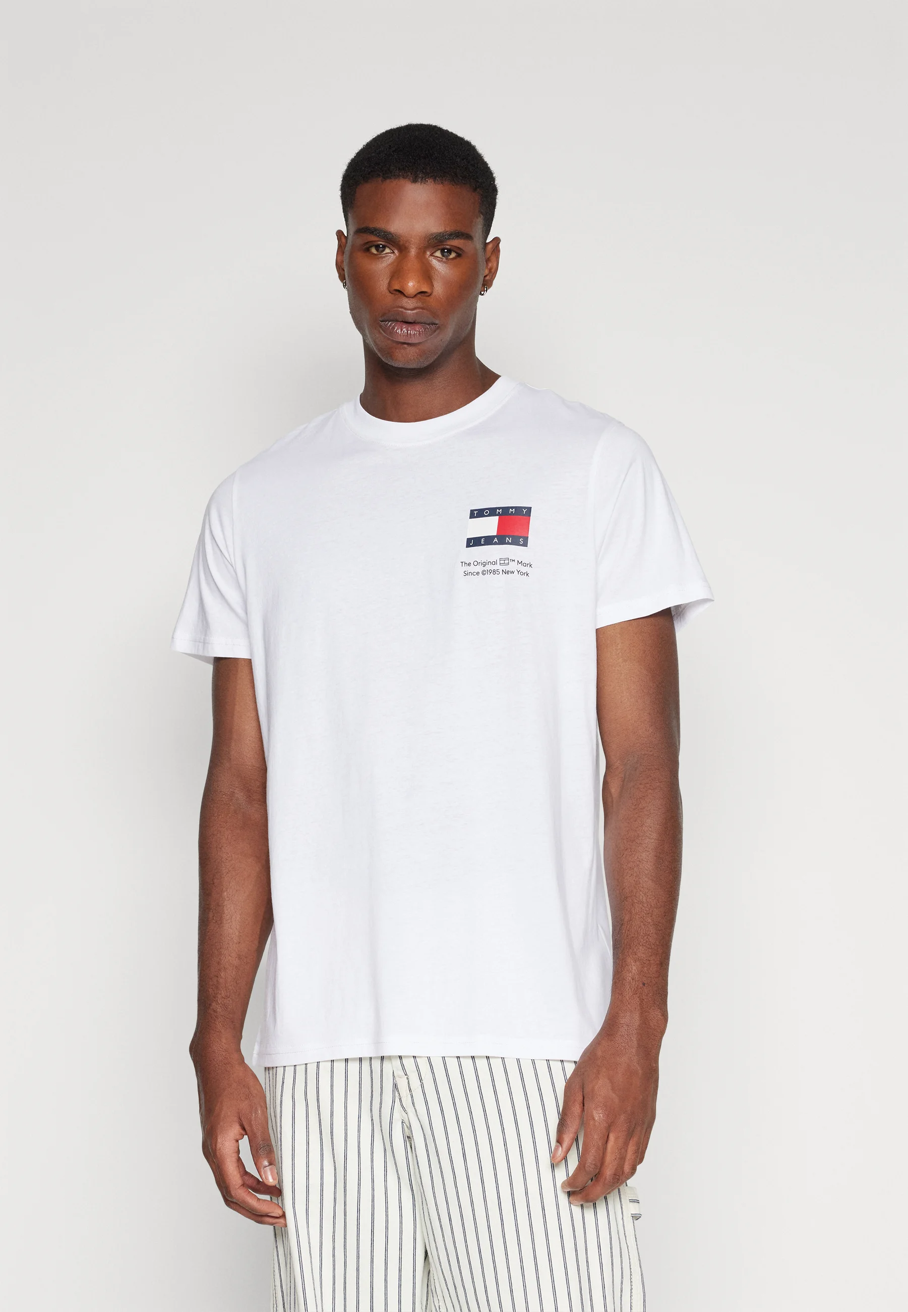 Jeans TJM SLIM FLAG TEE 2 PACK - T-shirt con stampa