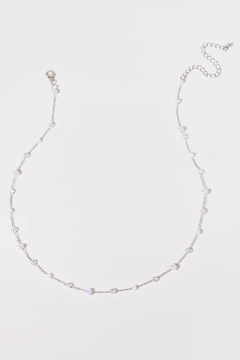Missy Pearl Glass Necklace