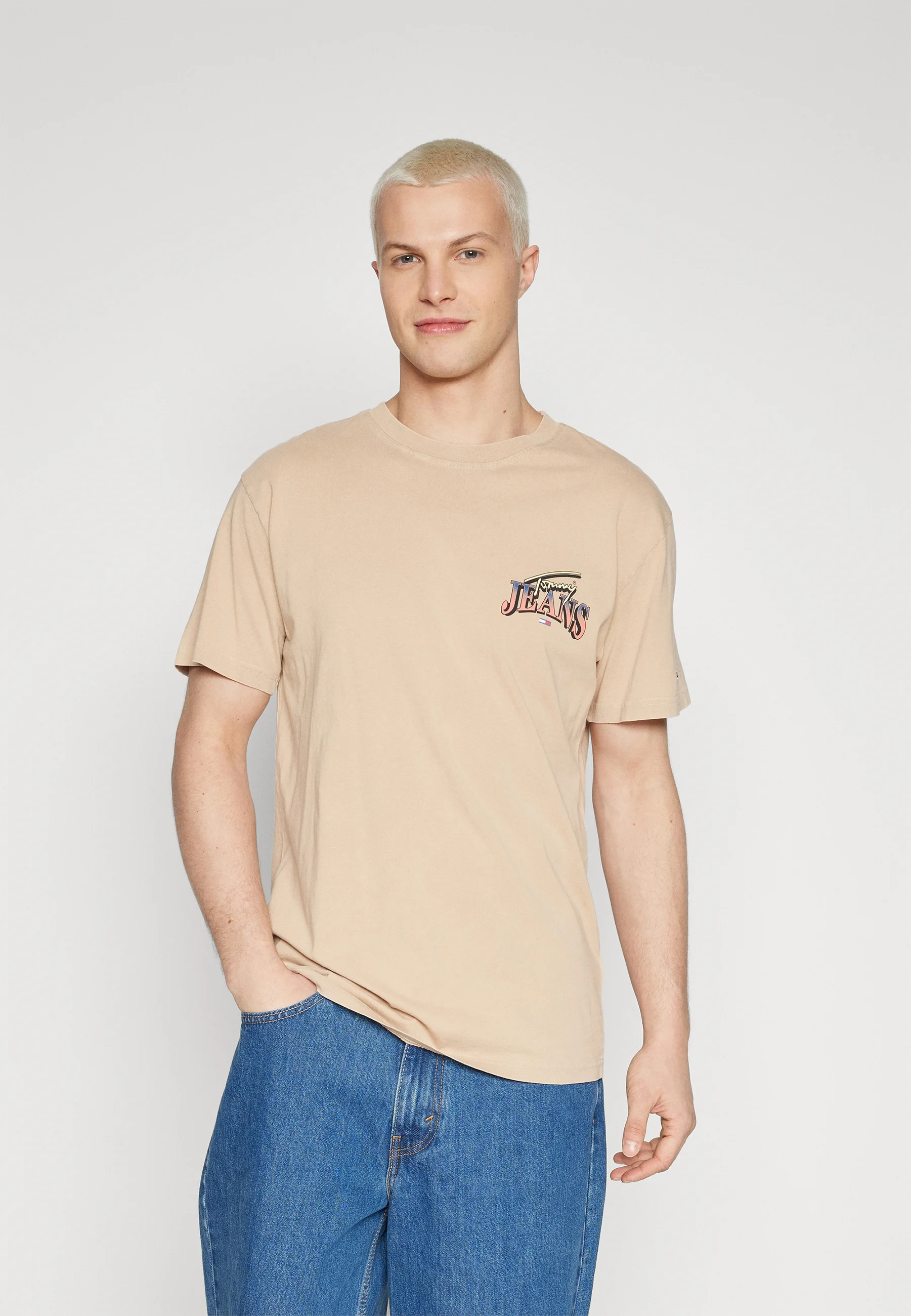 Jeans DIAMOND BACK LOGO TEE - T-shirt con stampa